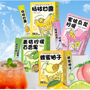蜂蜜柚子冷榨柚子液电解质液饮品