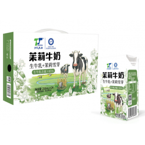 茉莉牛奶250毫升整箱24盒香浓椰子早餐