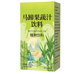 马蹄果蔬汁盒装柚子茶饮网红爆款